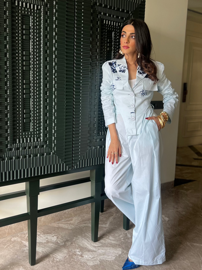 Celest Blazer Set